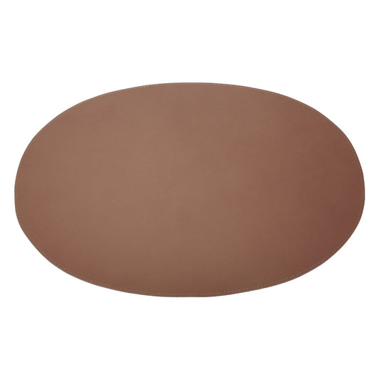 Ørskov Ørskov Platzdecke Leder oval Cognac