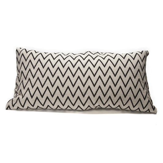 Ørskov Zigzag cushion cover 30x60 cm white