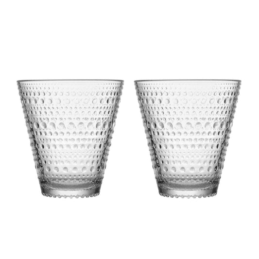 Iittala Kastehelmi Glas 2er Pack 30cl klar