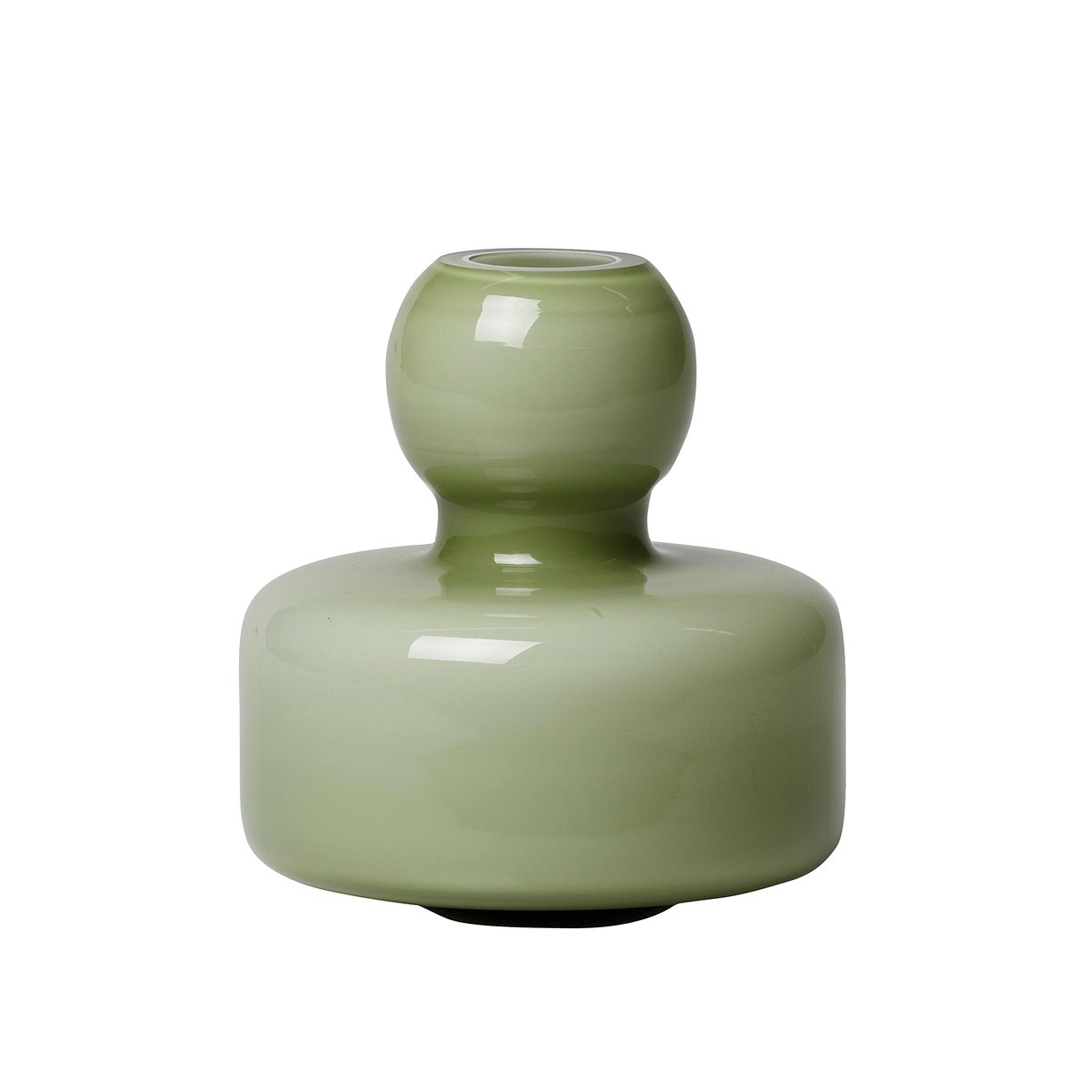 Marimekko Flower vase Ø10 cm olive green