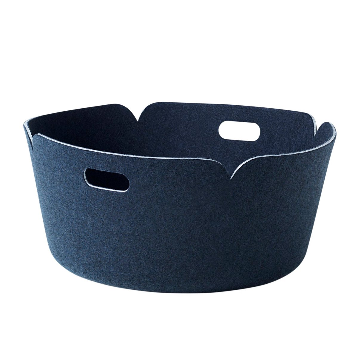 Muuto Restore Korb rund Midnight blue