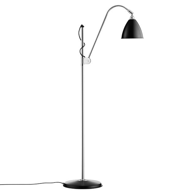 GUBI Bestlite BL3S golvlampa Black semi matt-chrome