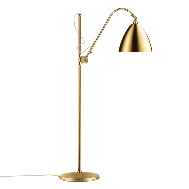 GUBI Bestlite BL3M floor lamp brass