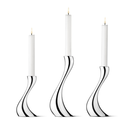 Georg Jensen Cobra Kerzenhalter 3er Set 3er Set