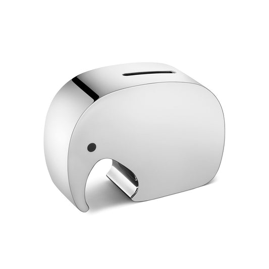 Georg Jensen Miniphant money box 6x8,7 cm Stainless steel