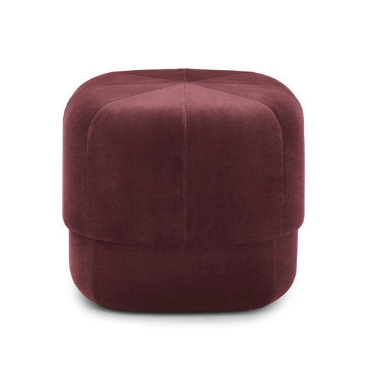 Normann Copenhagen Circus pouf dark red