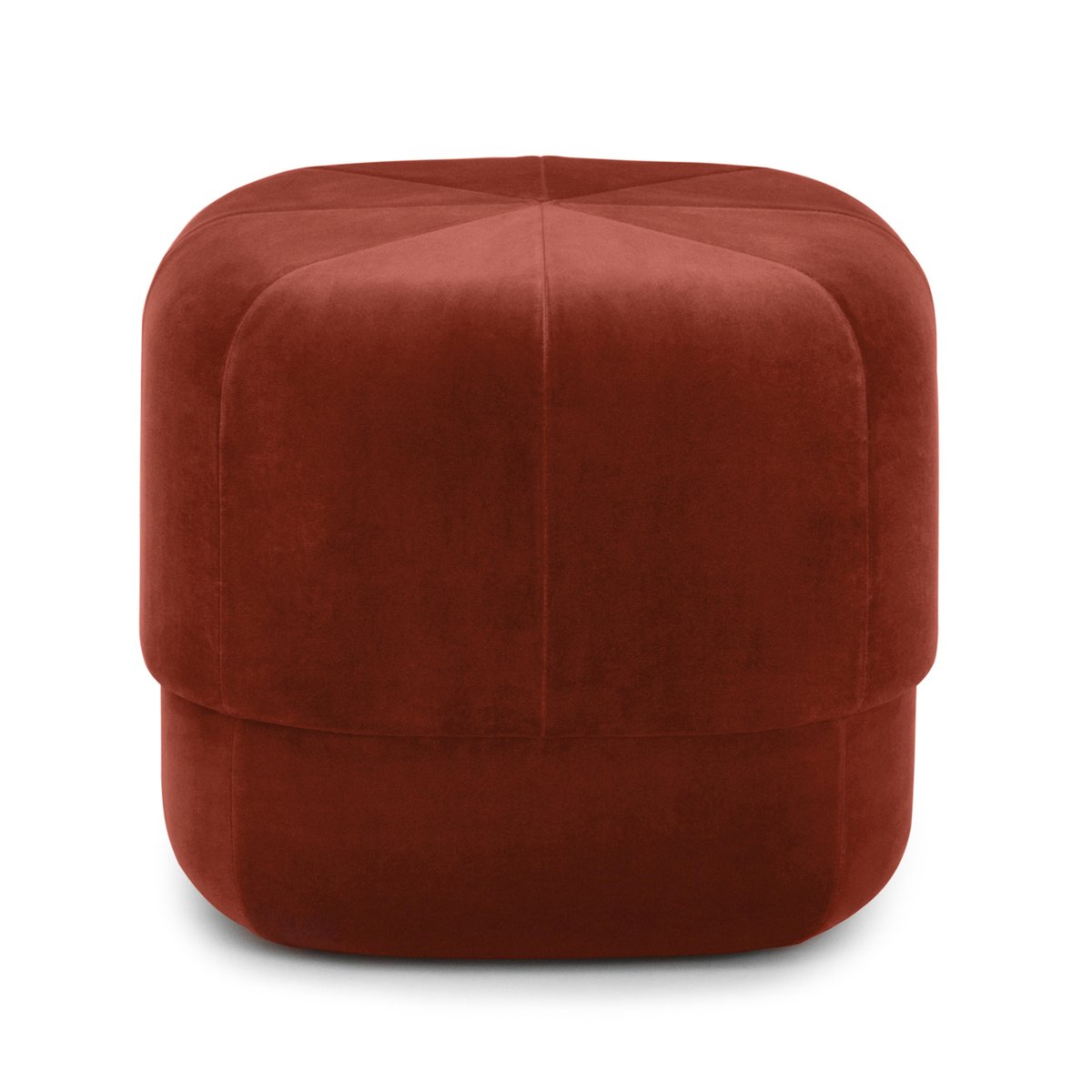 Normann Copenhagen Circus pouf rust red