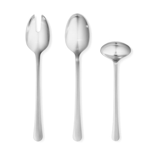 Georg Jensen Copenhagen Servierbesteck matt 3 Teile