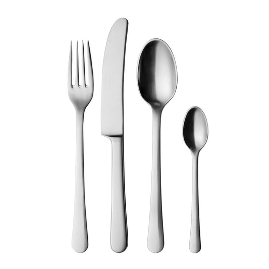 Georg Jensen Copenhagen Besteck-Set matt 4 Teile