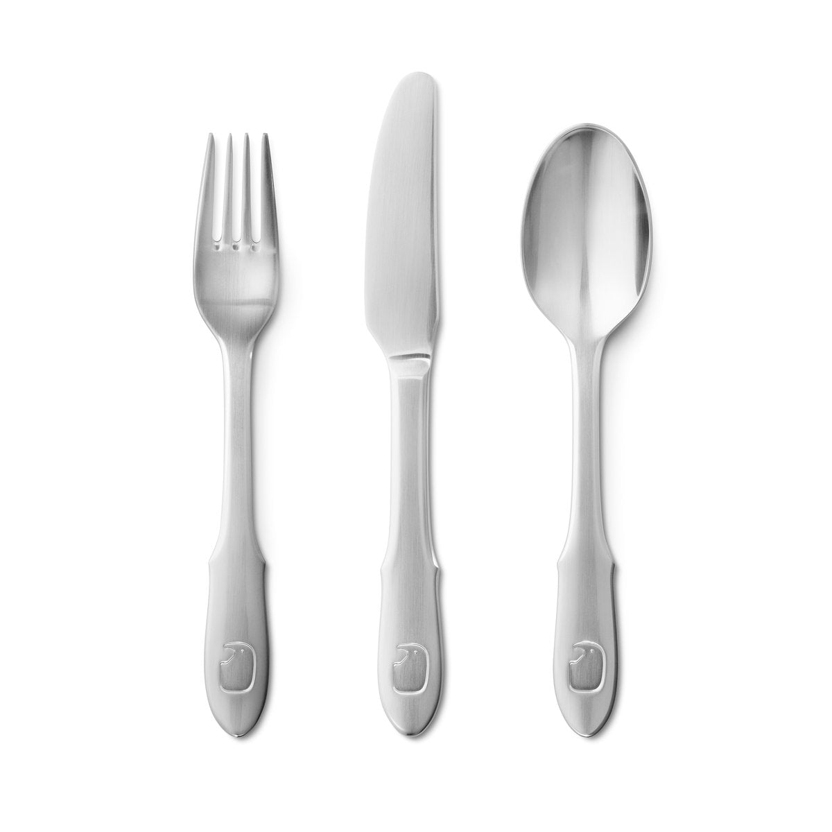 Georg Jensen Elephant children cutlery set 3 pcs