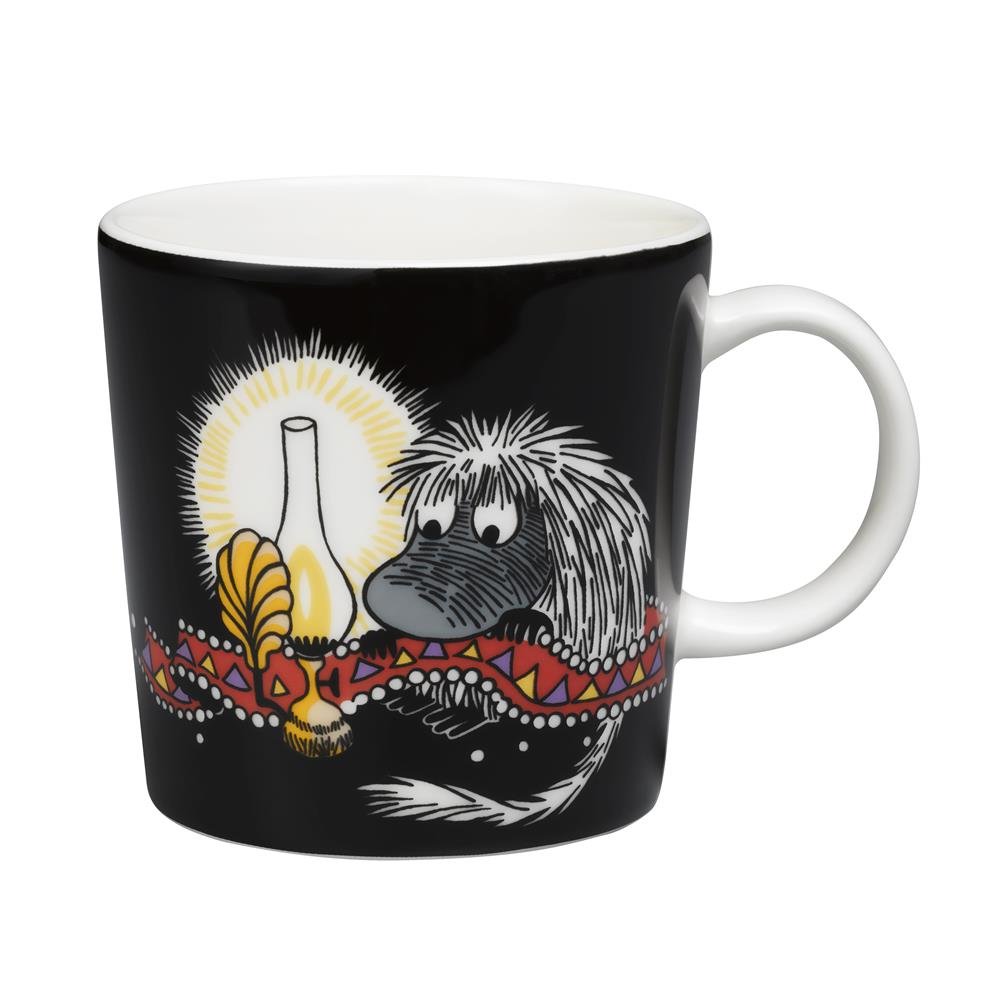 Arabia Ancestor Moomin mug black