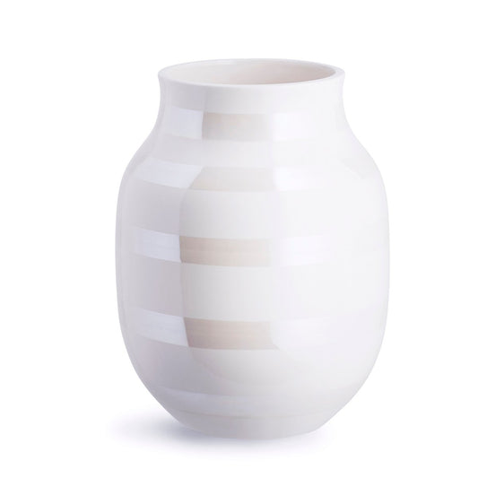 Kähler Omaggio Vase perlmutt Mittel (20,0cm)