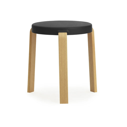 Normann Copenhagen Tap stool black-oak