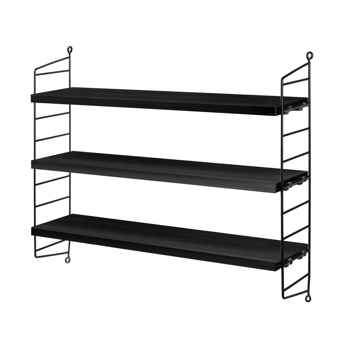 String String shelf Pocket black stained ash black stained ash