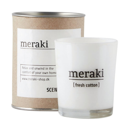 Meraki Meraki scented candle 35 hours Fresh cotton