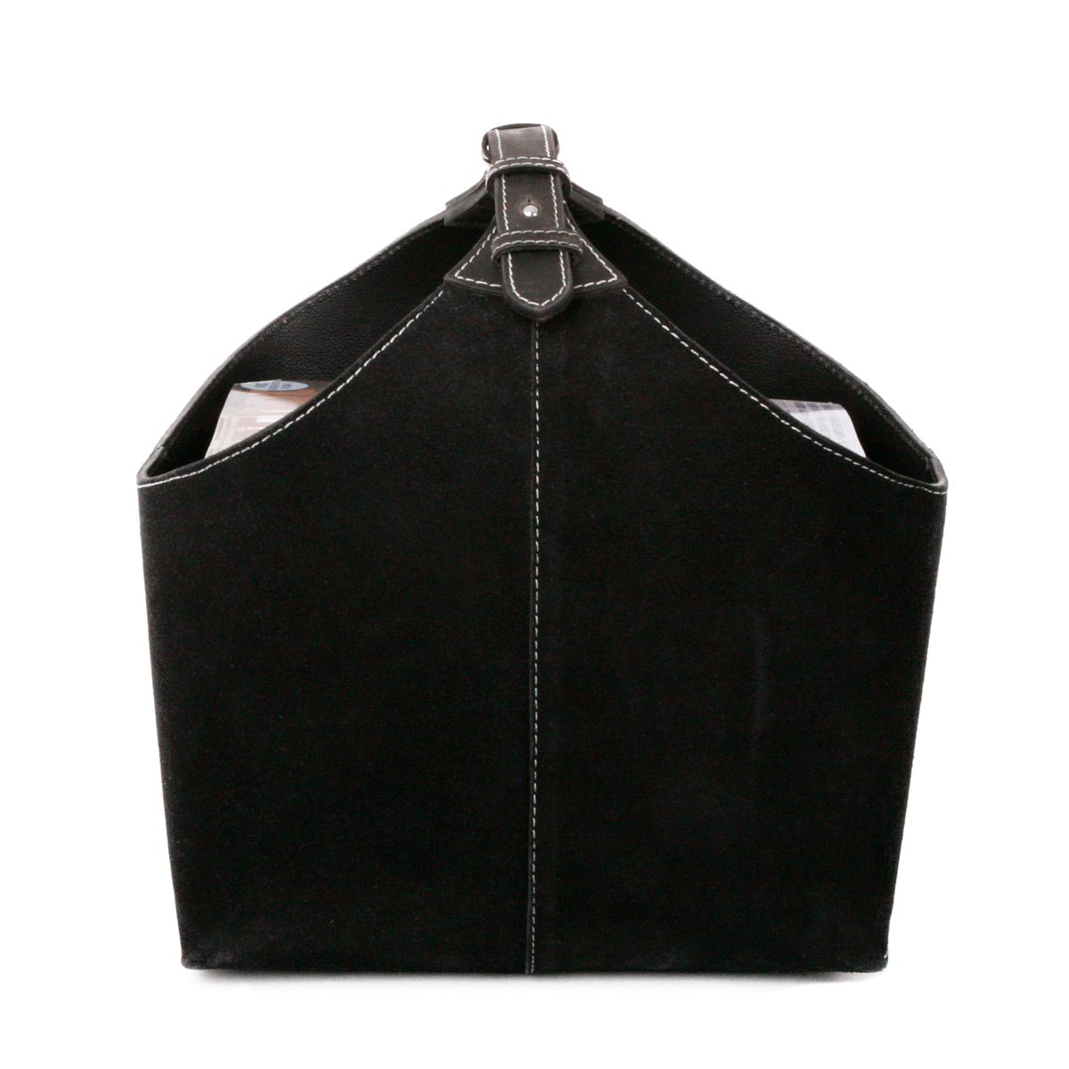 Ørskov Ørskov newspaper bag suede black