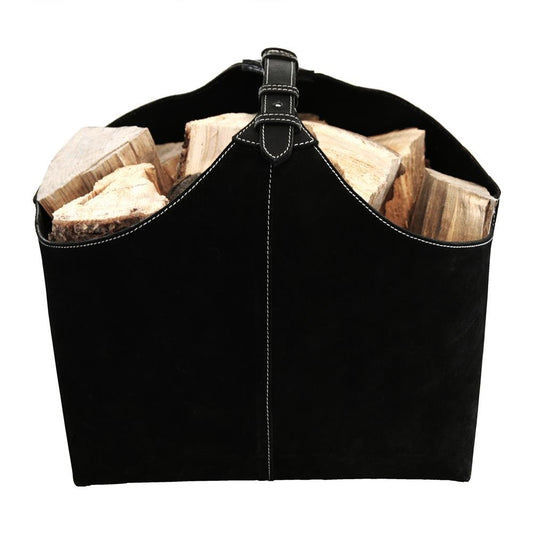 Ørskov Ørskov firewood holder suede black