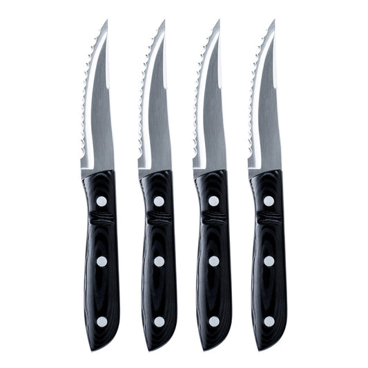 Gense Old Farmer XL Micarta meat knife 4-pack