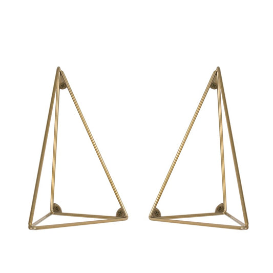 Maze Pythagoras brackets, 2-pack brass