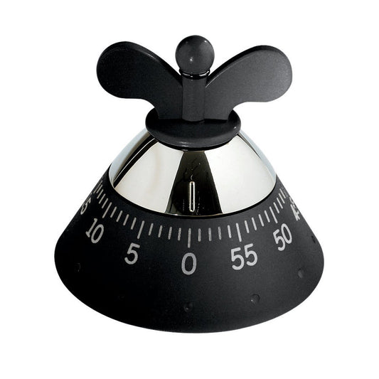 Alessi Alessi Küchentimer Schwarz