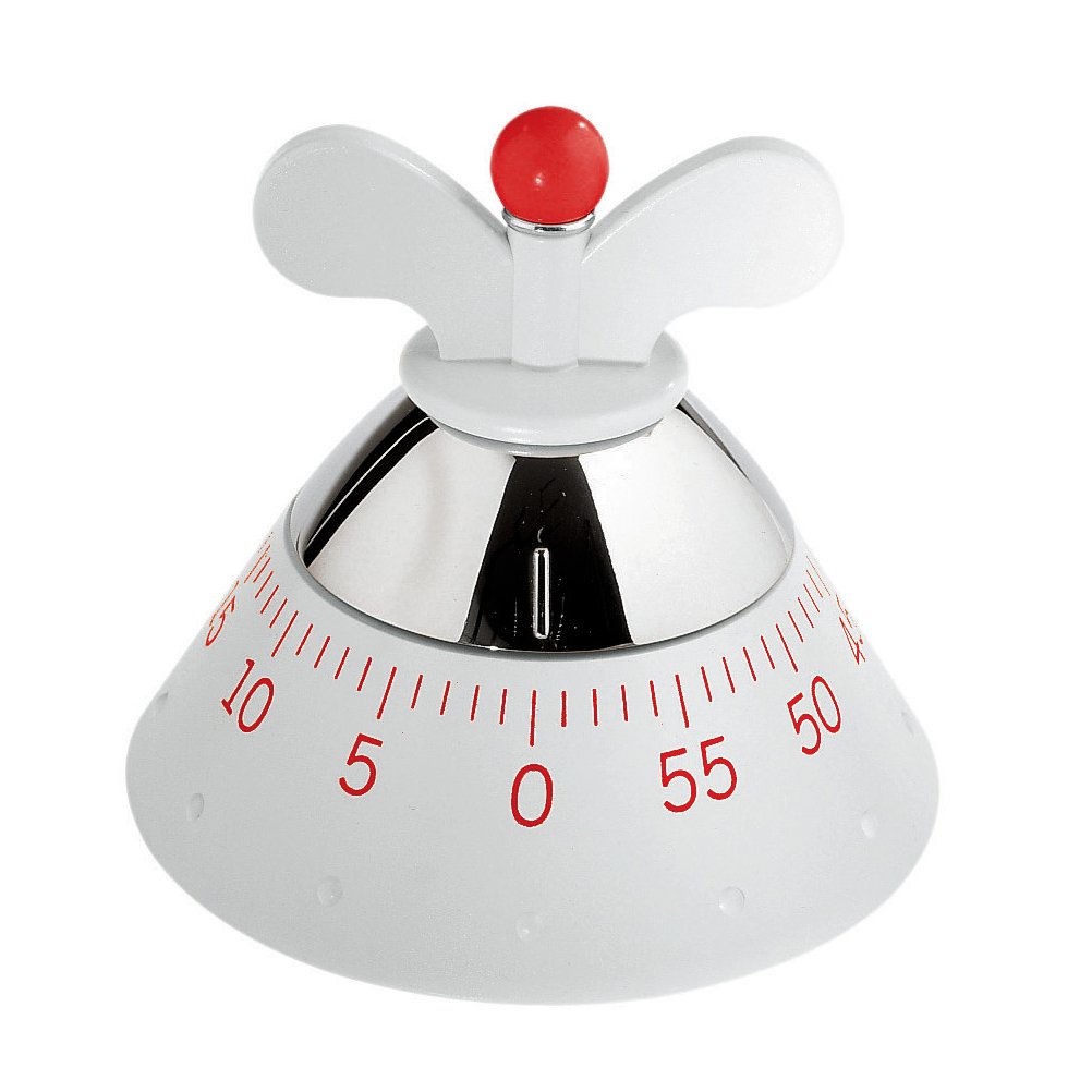 Alessi Alessi Küchentimer Weiß