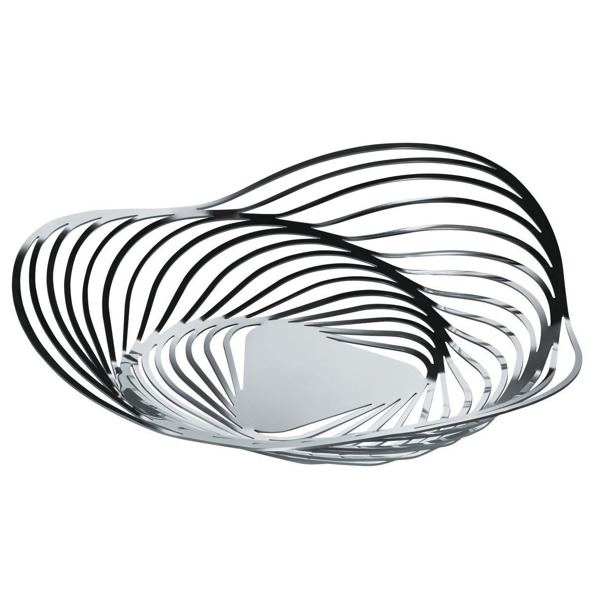 Alessi Trinity fruit bowl stainless steel