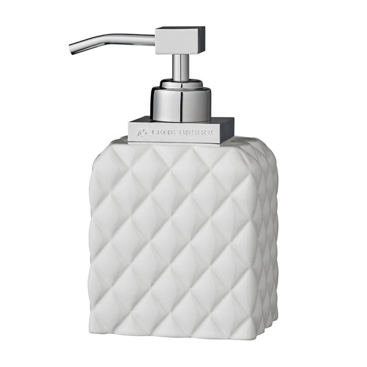 Lene Bjerre Portia soap dispenser white-silver