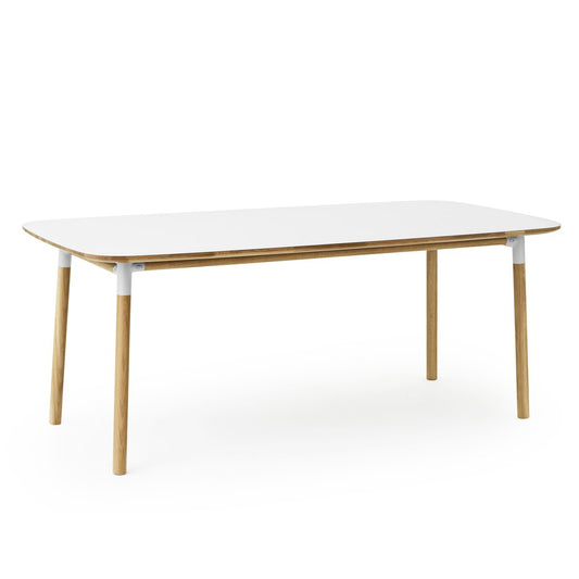 Normann Copenhagen Form Tisch 95 x 200cm Weiß