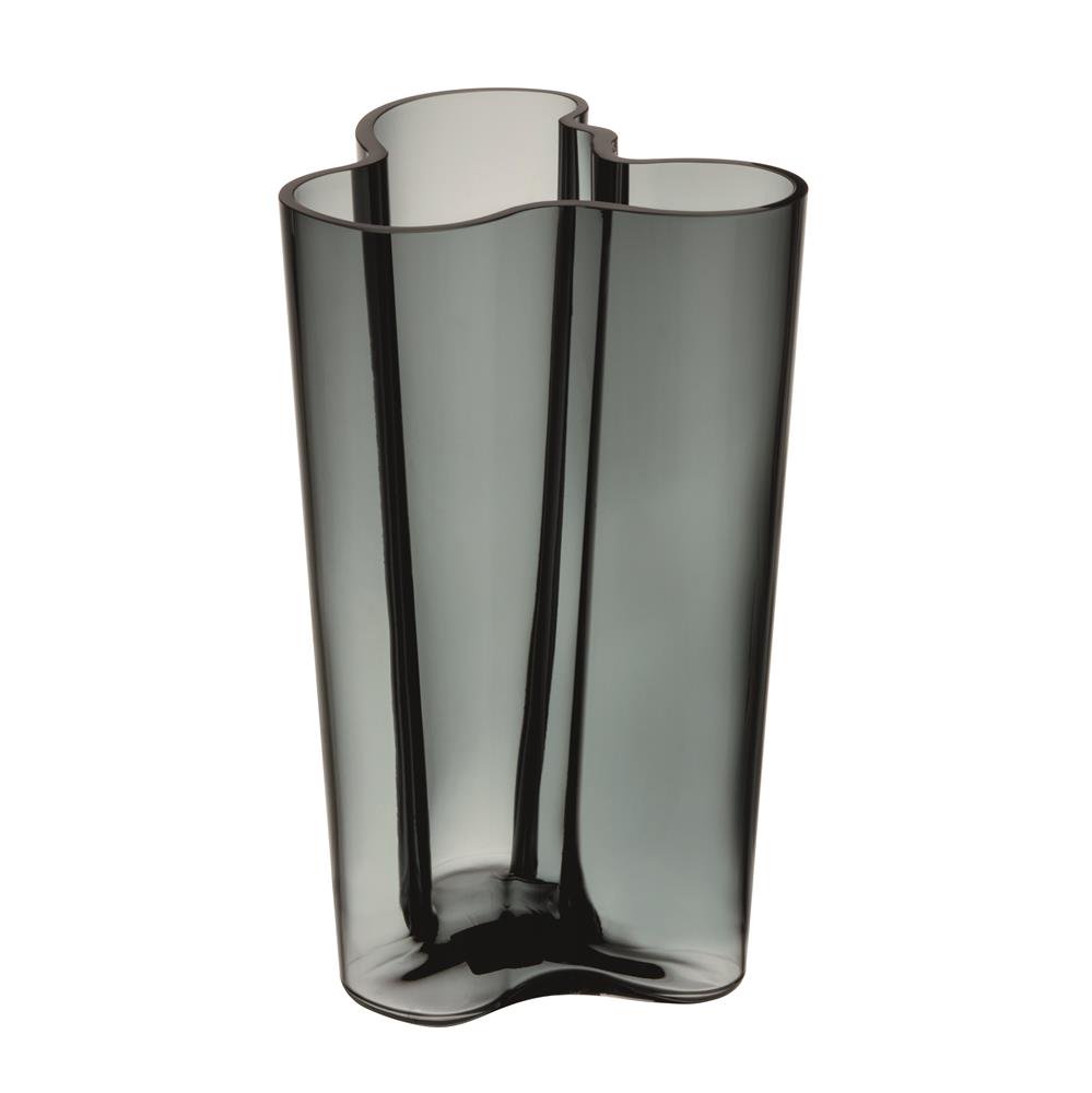 Iittala Alvar Aalto vase dark grey 251 mm