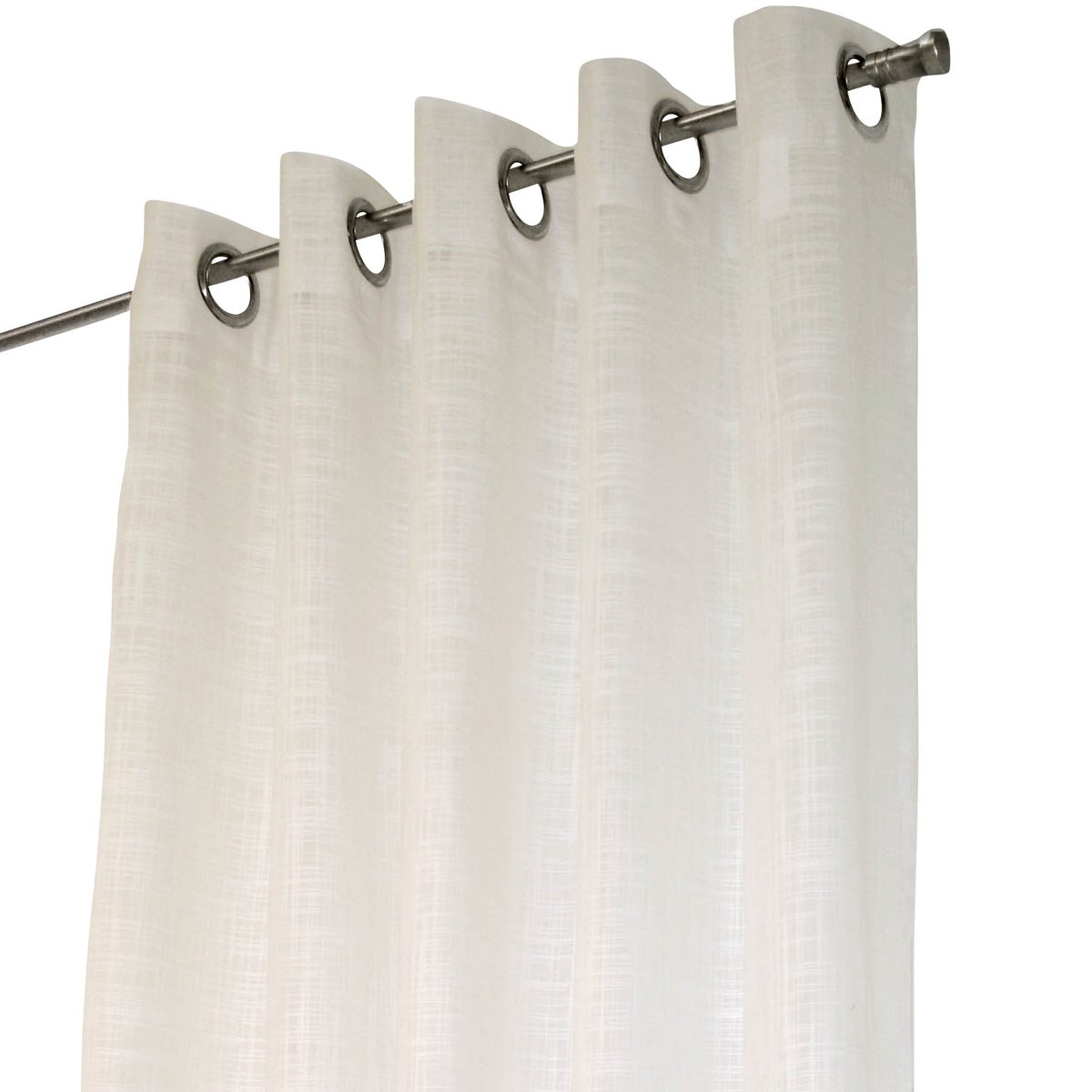 Arvidssons Textil Norrsken curtain with eyelets creme white