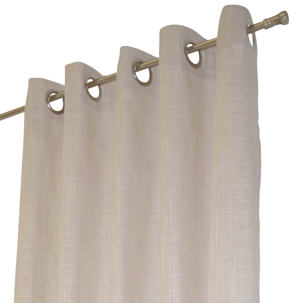 Arvidssons Textil Norrsken curtain with eyelets beige