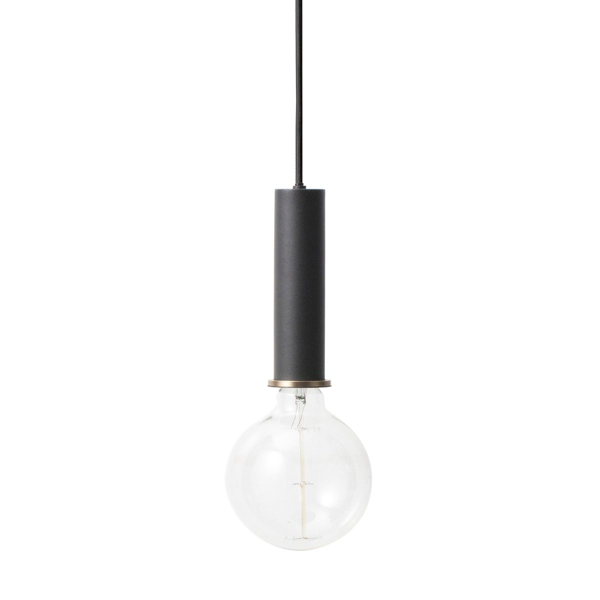 ferm LIVING Collect ceiling lamp large black