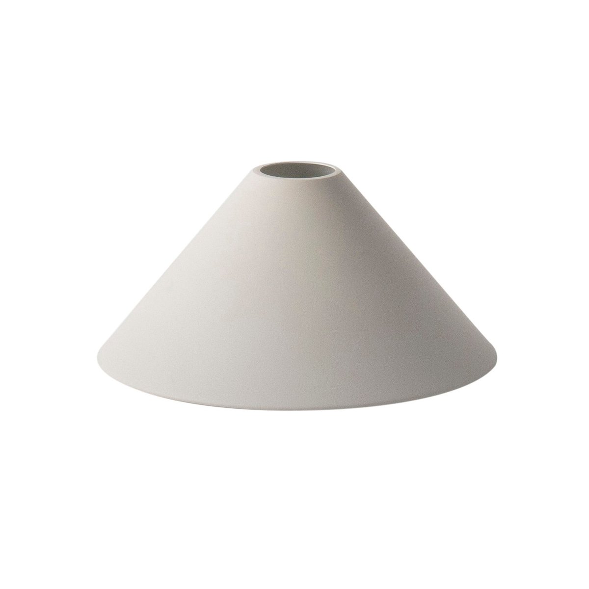 ferm LIVING Collect Lampenschirm Cone Light grey (hellgrau)