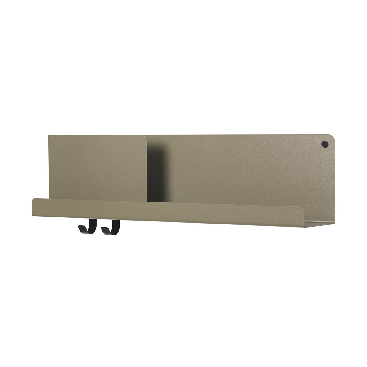 Muuto Folded hylla 63x16,5 cm Olive