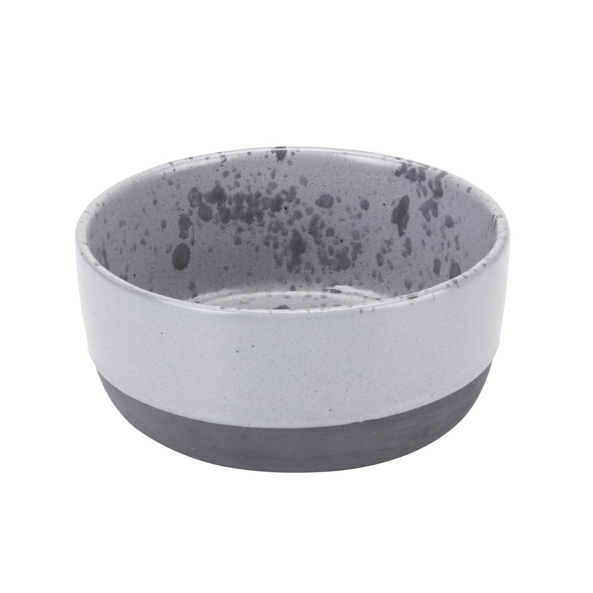 Aida Raw bowl Ø13.5 cm grey with dots