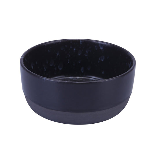 Aida Raw bowl Ø13.5 cm black with dots