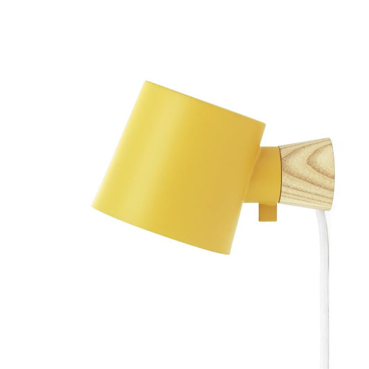 Normann Copenhagen Rise wall lamp yellow