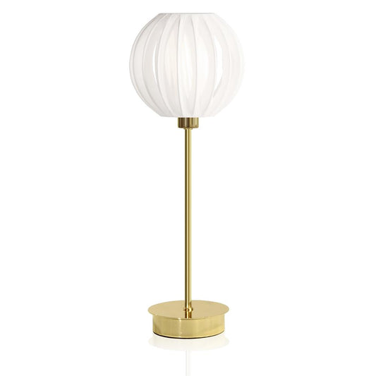 Globen Lighting Plastband table lamp brass