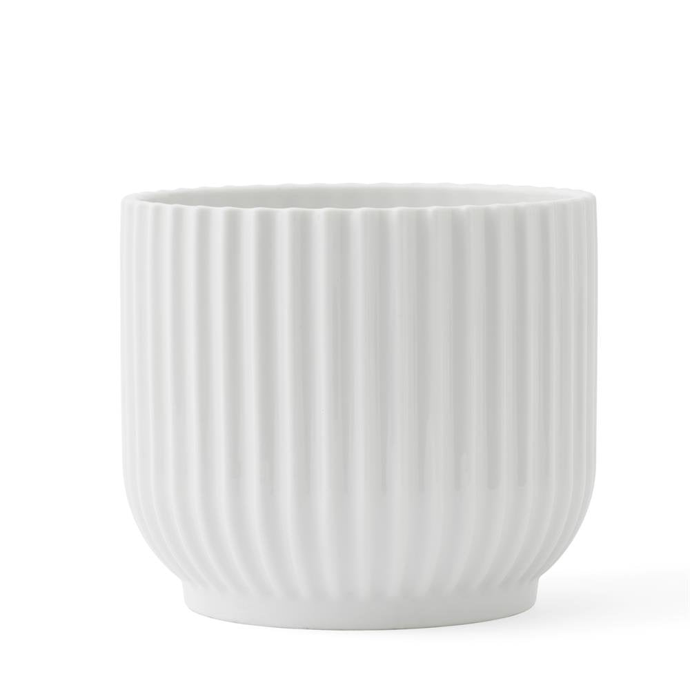 Lyngby Porcelæn Lyngby flower pot white Ø11,5 cm