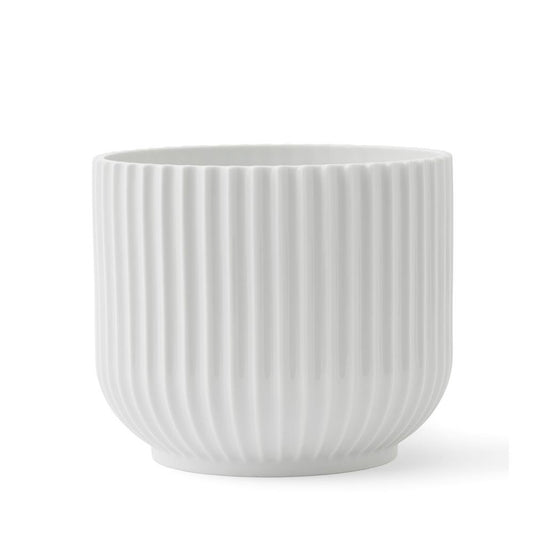 Lyngby Porcelæn Lyngby flower pot white Ø14,5 cm