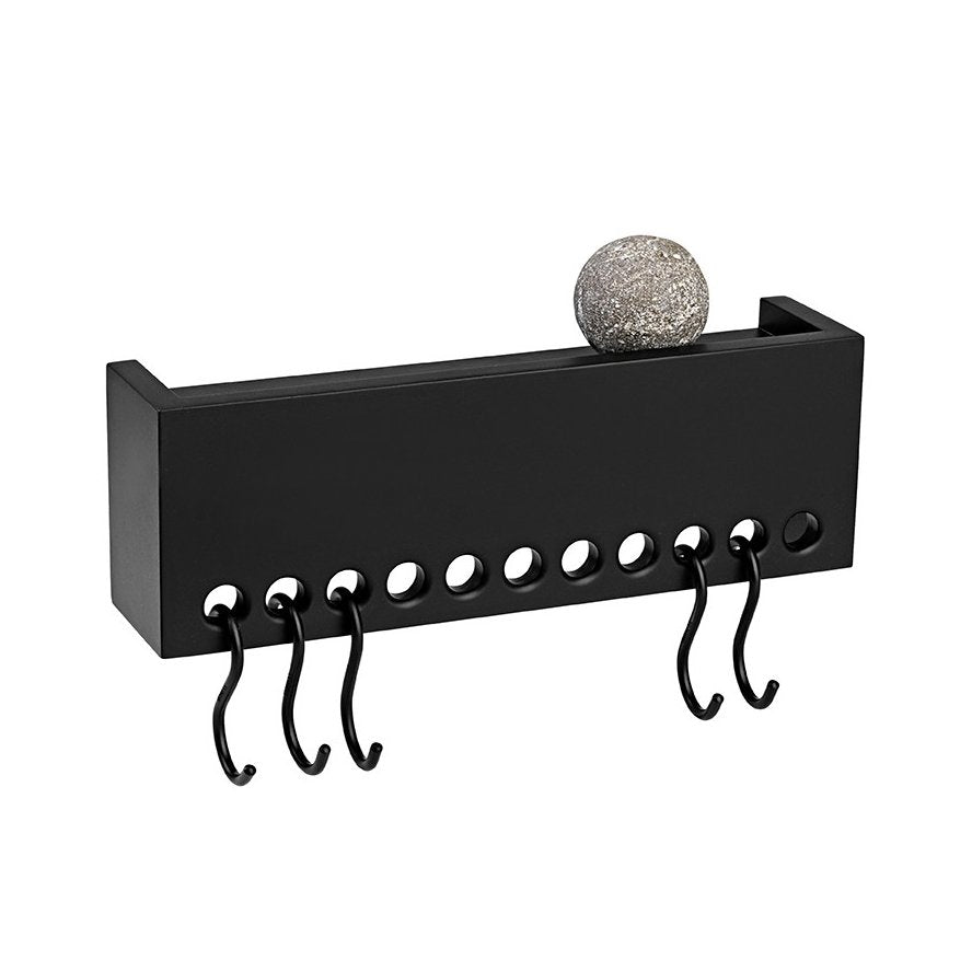 Nomess Copenhagen Soo-Hooked shelf mini black