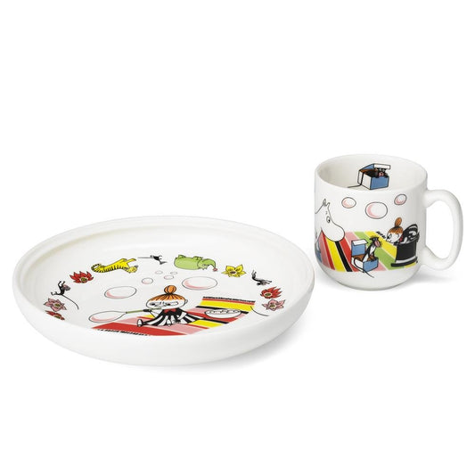 Arabia Moomin children's dinnerware Little My