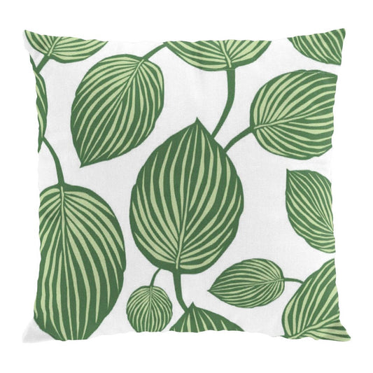 Arvidssons Textil Lyckans blad cushion cover 45x45 cm green