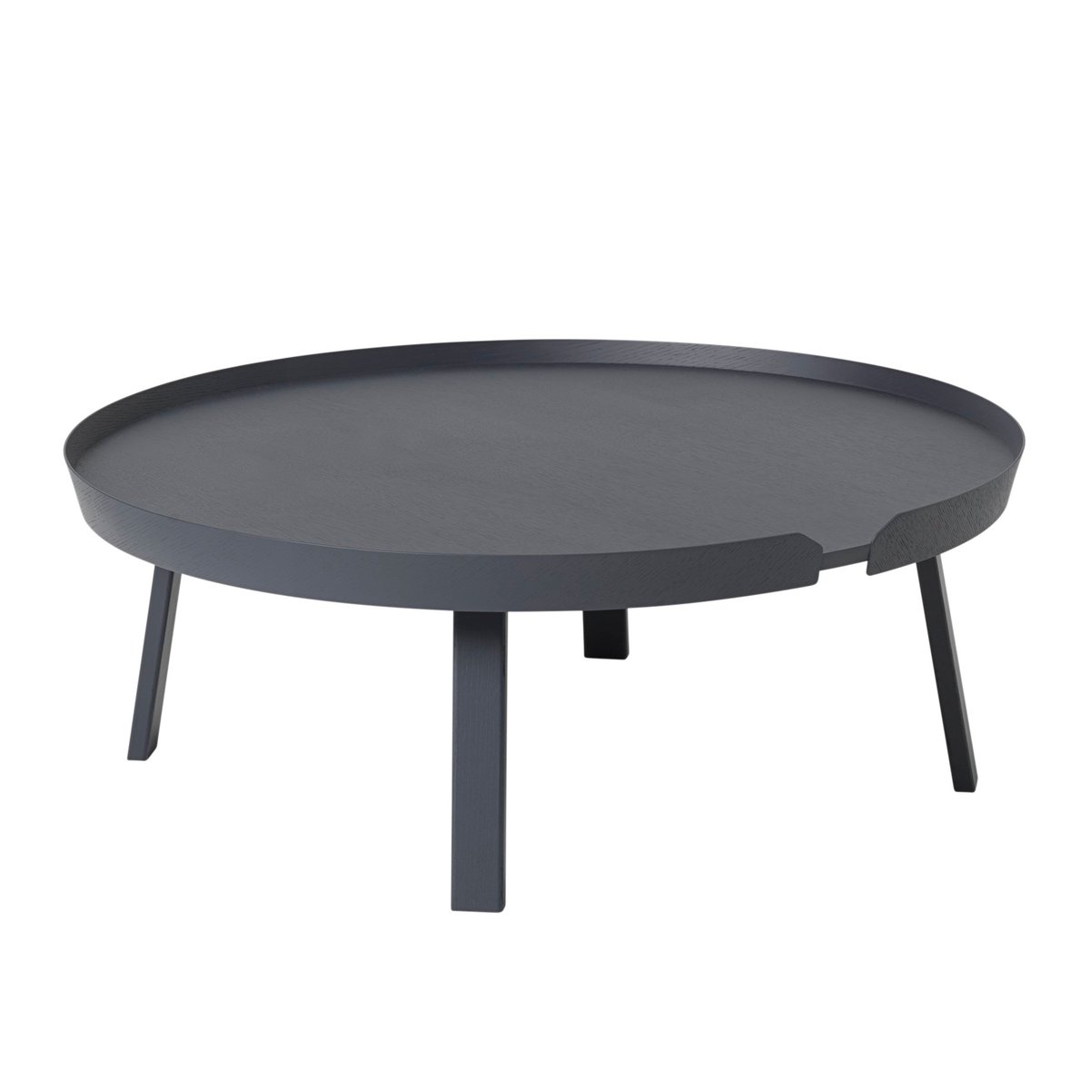 Muuto Around sidobord extra large Anthracite