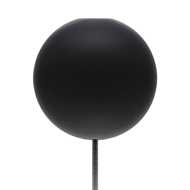 Umage Cannonball ceiling cup with cord black