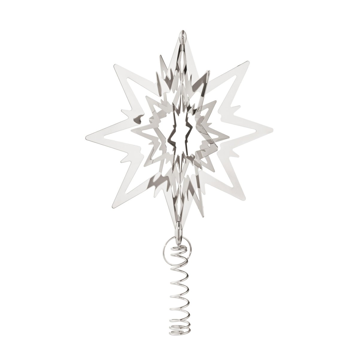 Georg Jensen Christmas Collectibles top star medium palladium-plated