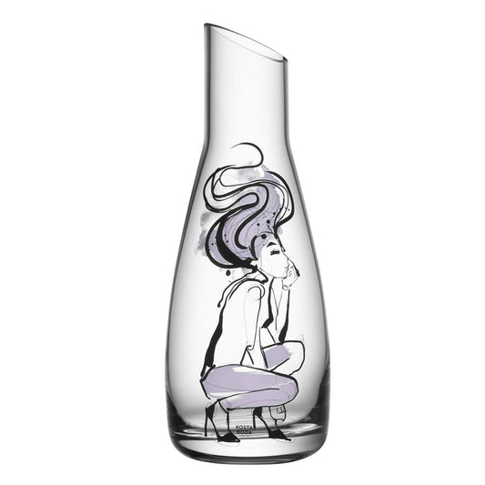 Kosta Boda All about you carafe 1 l purple