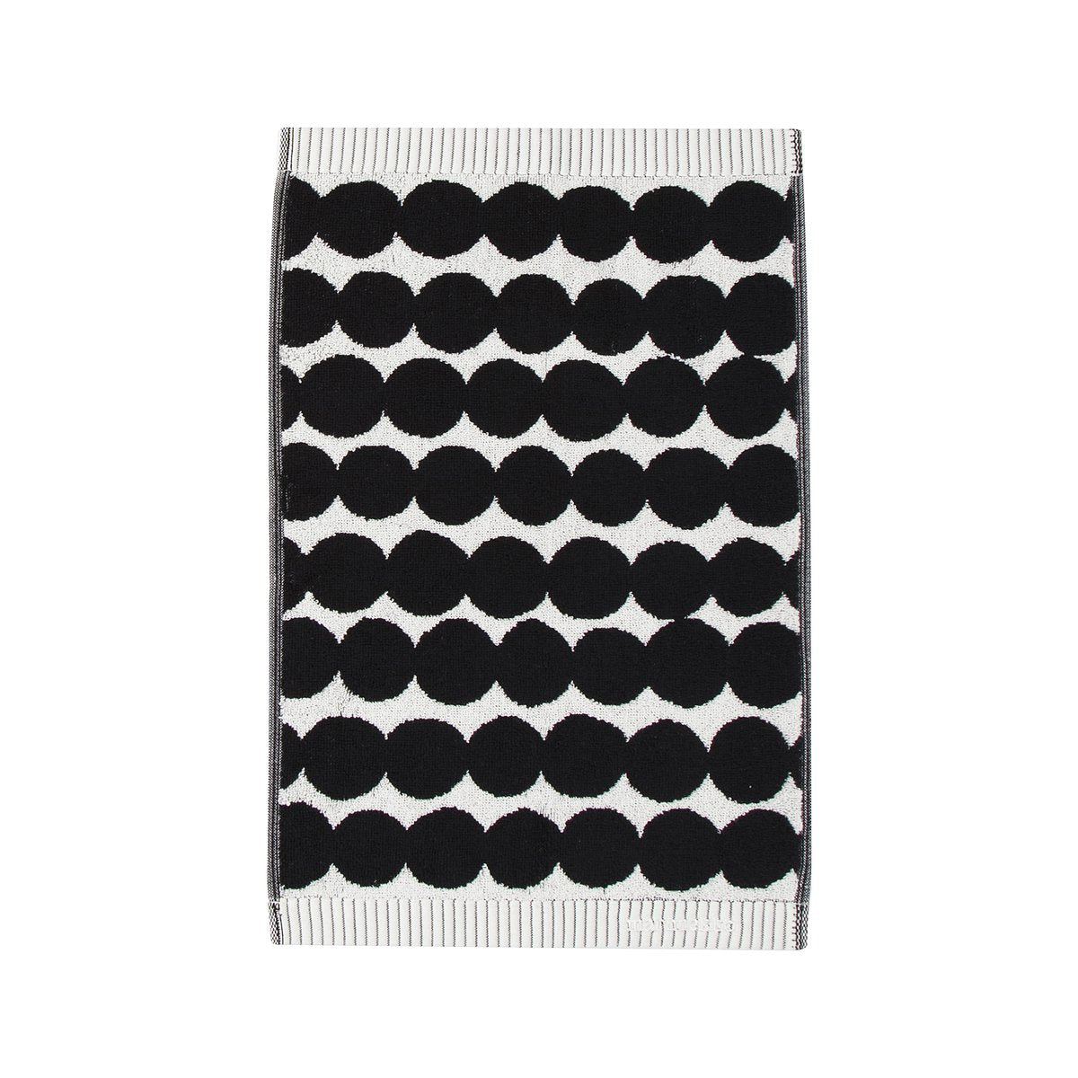 Marimekko Räsymatto handduk svart Gästhandduk 30x50 cm