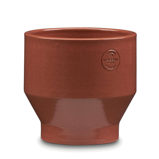 Skagerak Edge pot (indoor) Ø18 cm burned red