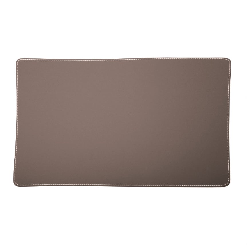 Ørskov Ørskov placemat leather square dark grey